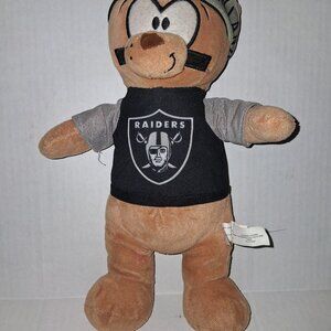 13" Oakland Raiders Bear Mascot Plush by Good Stuff